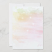 Advies voor de bruid en bruidegom Sinaasappel roze Kaart (Achterkant)