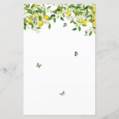 Advies voor de bruid | Summer Lemon Vrijgezellenfe (Achterkant)