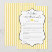 Advies voor de Gele Grijze Vrijgezellenfeest (Voorkant / Achterkant)