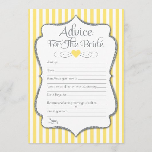 Advies voor de Gele Grijze Vrijgezellenfeest (Voorkant)