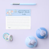 Advies voor de Kaart Baby shower van mama en papa (Enkel)