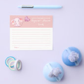 Advies voor de Kaart Baby shower van mama en papa (Enkel)