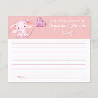 Advies voor de Kaart Baby shower van mama en papa