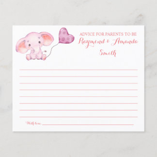 Advies voor de Kaart Baby shower van mama en papa