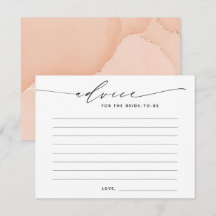 Advies voor de Kaart Bride Elegant Script Enclosur