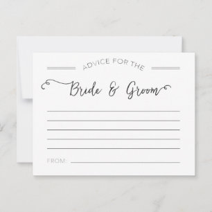 Advies voor de Kaarten Bride en Groom