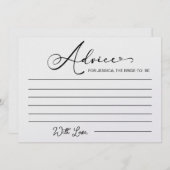 Advies voor de Kaarten voor advies aan het Vrijgez (Voorkant / Achterkant)