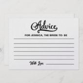 Advies voor de Kaarten voor advies aan het Vrijgez (Voorkant / Achterkant)