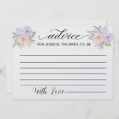 Advies voor de Kaarten voor advies aan het Vrijgez (Voorkant / Achterkant)