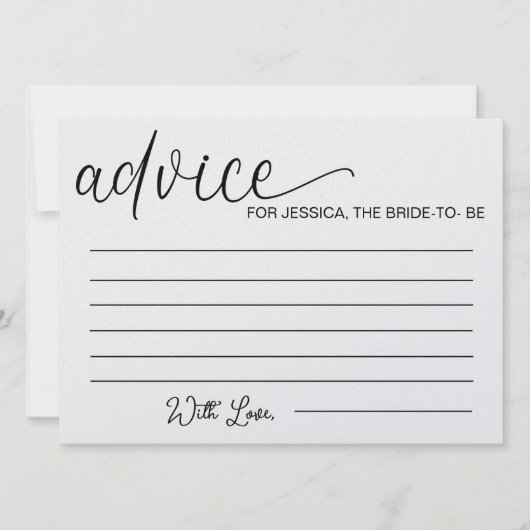 Advies voor de Kaarten voor advies aan het Vrijgez (Voorkant)