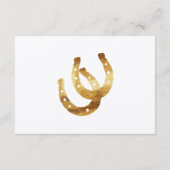 Advies voor de koppel | Lucky in Love Hoefijzer (Achterkant)