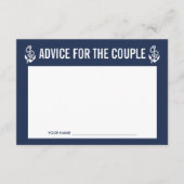 Advies voor de koppel | Nautische helling en anker (Voorkant)