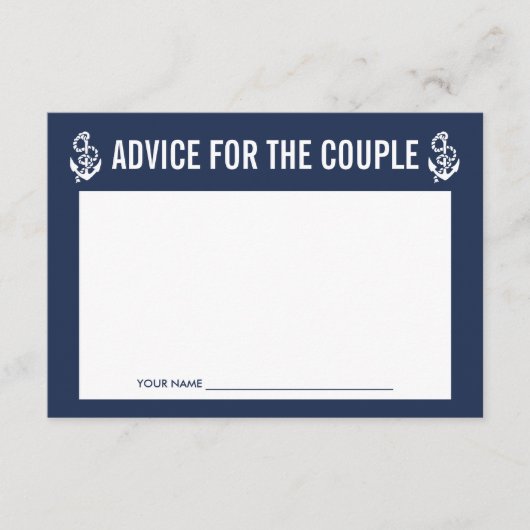 Advies voor de koppel | Nautische helling en anker (Voorkant)