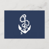 Advies voor de koppel | Nautische helling en anker (Achterkant)