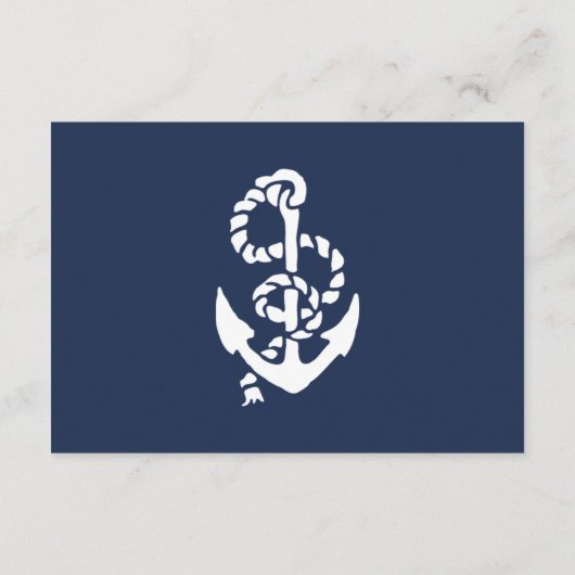 Advies voor de koppel | Nautische helling en anker (Achterkant)