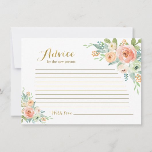 Advies voor de moeder kaart (Voorkant)