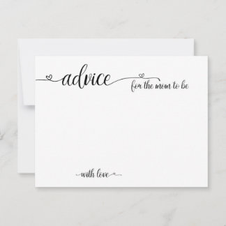 Advies voor de moeder om Kaarten van het Baby show