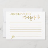 Advies voor de moeder om te zijn kaart (Voorkant)