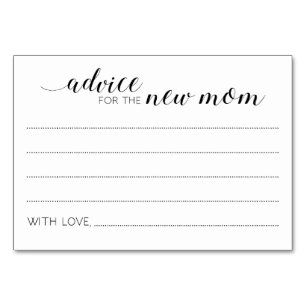 Advies voor de New Mom Guest Book Kaarten