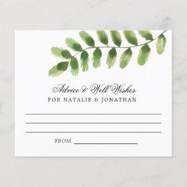 advies voor de ontvangst van groene waterverf leaf