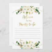 Advies voor de ouders om te zijn kaart (Voorkant / Achterkant)