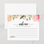 Advies voor de partij Baby shower van de Kaart van (Voorkant / Achterkant)