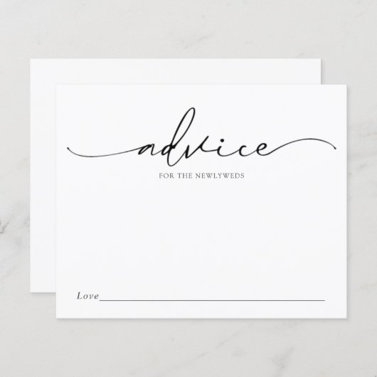 Advies voor de Pas getrouwd Vrijgezellenfeest Card (Voorkant / Achterkant)