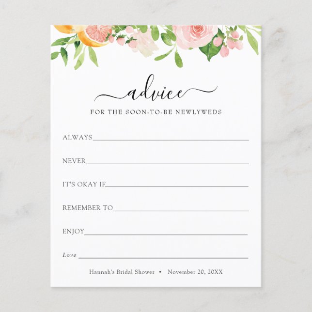 Advies voor de Passen getrouwd (Voorkant)