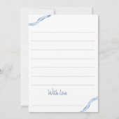 Advies voor de toekomstige Kaarten van het Baby sh (Achterkant)