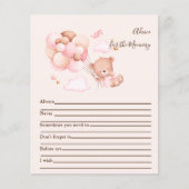 Advies voor het Baby shower van mama (Voorkant)