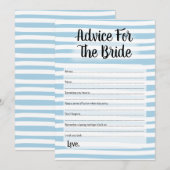 Advies voor het blauw-wit gamma van de bridde (Voorkant / Achterkant)