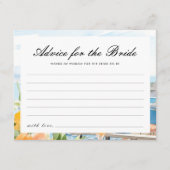 Advies voor het Bride Aperol Spritz Vrijgezellenfe Informatiekaartje (Voorkant)