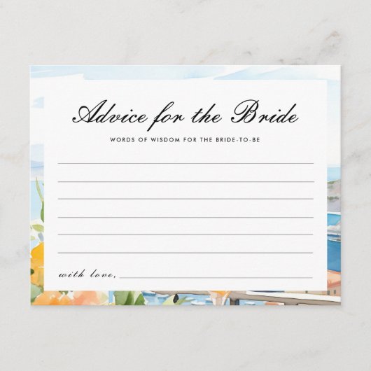 Advies voor het Bride Aperol Spritz Vrijgezellenfe Informatiekaartje (Voorkant)