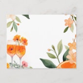 Advies voor het Bride Aperol Spritz Vrijgezellenfe Informatiekaartje (Achterkant)