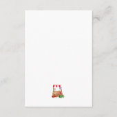 Advies voor het Bride-to-be Market Vrijgezellenfee Informatiekaartje (Achterkant)