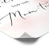 Advies voor het mohammedaanse spelletje blush roze poster (Hoek)