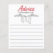 Advies voor het ouderlijk Baby shower (Voorkant)