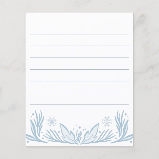 Advies voor het ouderlijk Baby shower (Achterkant)