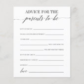 Advies voor het ouderschapsspel (Voorkant)