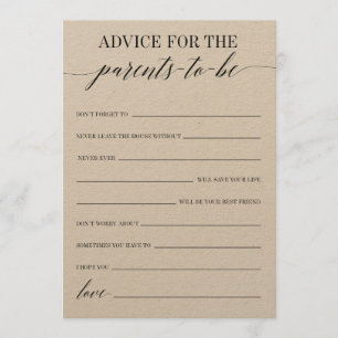 Advies voor het ouderschapsspel programmakaart