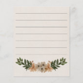 Advies voor het Parents Woodland Baby shower Game (Achterkant)