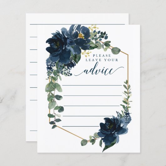 Advies voor het Pas getrouwd Wedding Game (Voorkant / Achterkant)