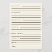 advies voor het vrijgezellenfeest van de puzzel Go (Achterkant)