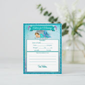 Advies voor Kaarten van Baby showers van mama (Staand voorkant)