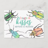 Advies voor Mam te Zijn Liefde Bugs Baby shower Ka (Voorkant)
