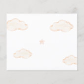 Advies voor mama teddybeer babyshower kaart (Achterkant)