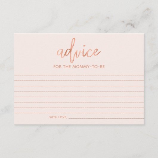 Advies voor mammie-to-be Chic Roos Gold Baby showe (Voorkant)