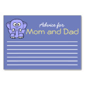 Advies voor moeder en vader kaart (Voorkant)