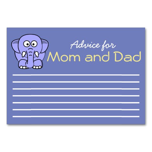 Advies voor moeder en vader kaart (Voorkant)