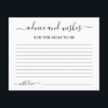 Advies voor moeder om kaart te zijn<br><div class="desc">Advies voor de moeder om een minimalistische kaart te zijn</div>